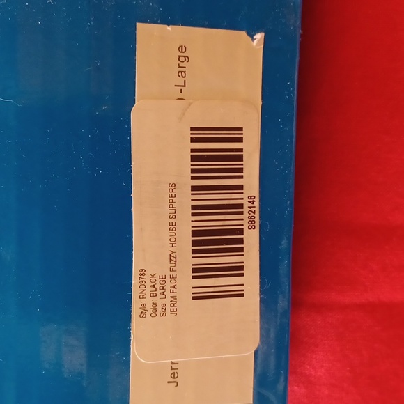 NIB RIPNDIP LARGE HOUSR SLIPPERS BLACK Cat face super cute - Picture 7 of 7